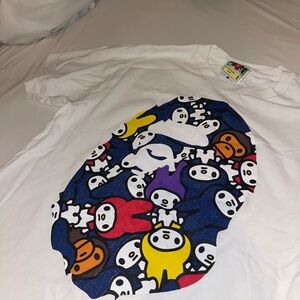 SANRIO BAPE MY MELODY t shirt SMALL womens